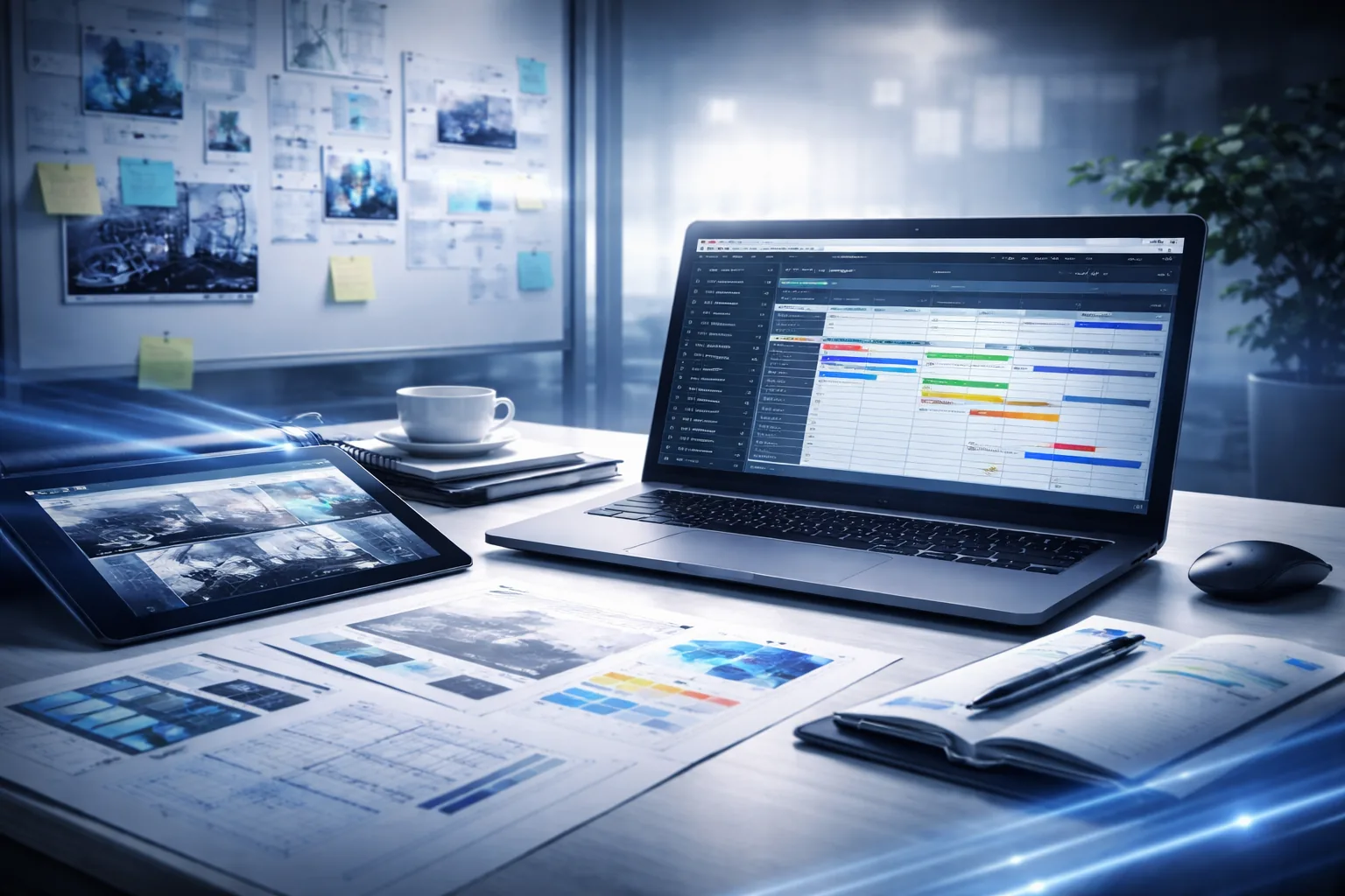 企画整理と制作伴走のイメージビジュアル