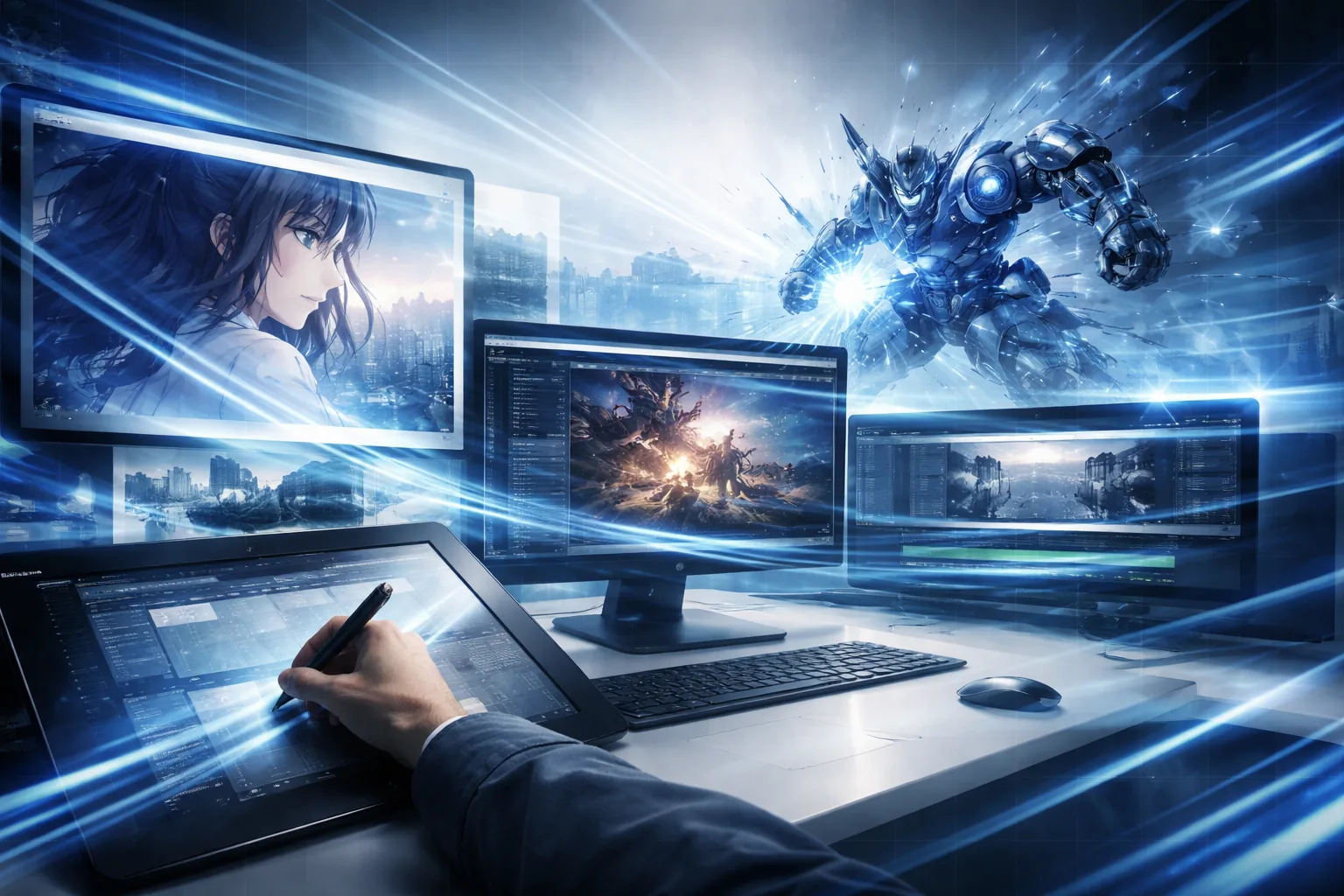 ゲーム向け演出素材制作のイメージビジュアル