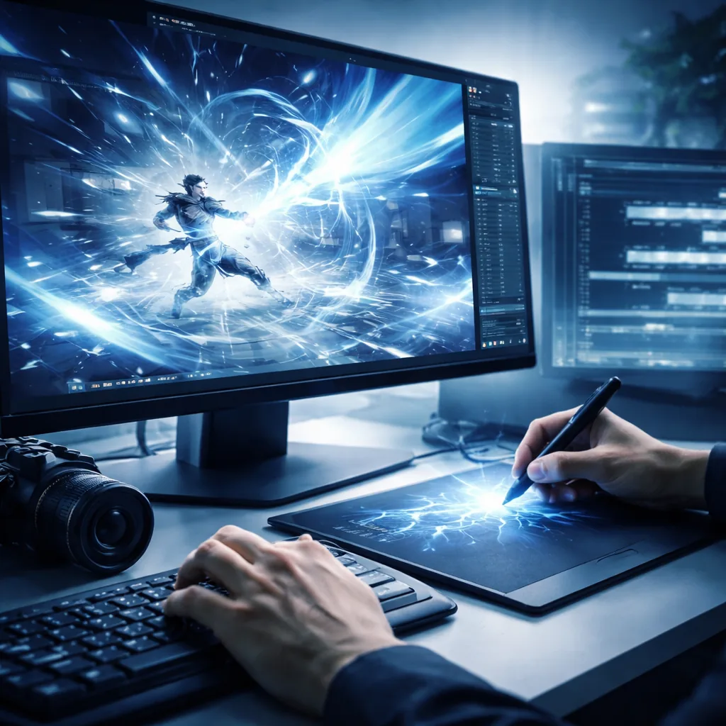 ゲーム文脈を理解した演出制作を表現したビジュアル